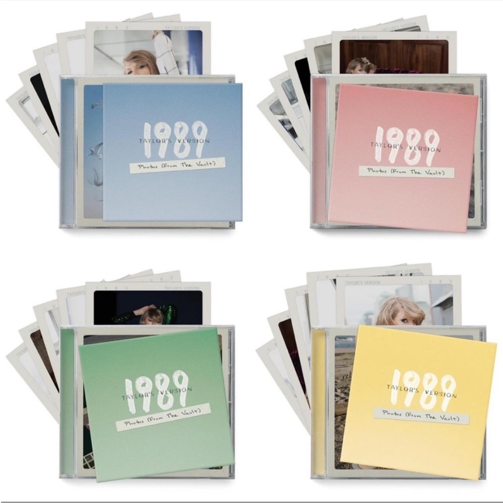 1989 Taylor's Version CDs Sealed With Polaroids